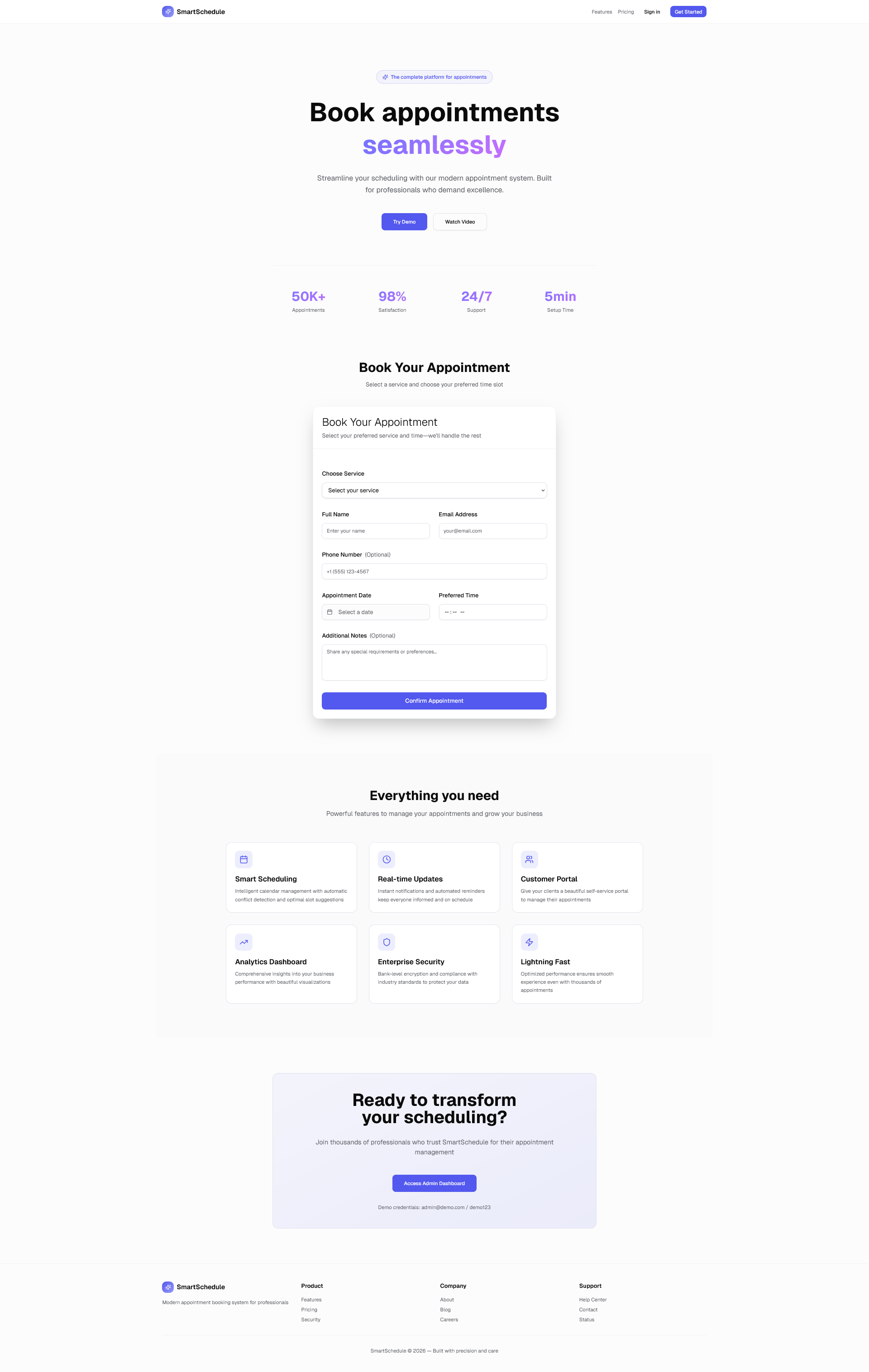 Canceled Appointments